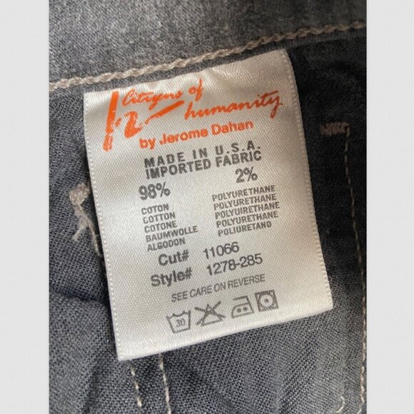 COH Gray Ava Stretch Jeans Size 27 - Picture 6 of 6